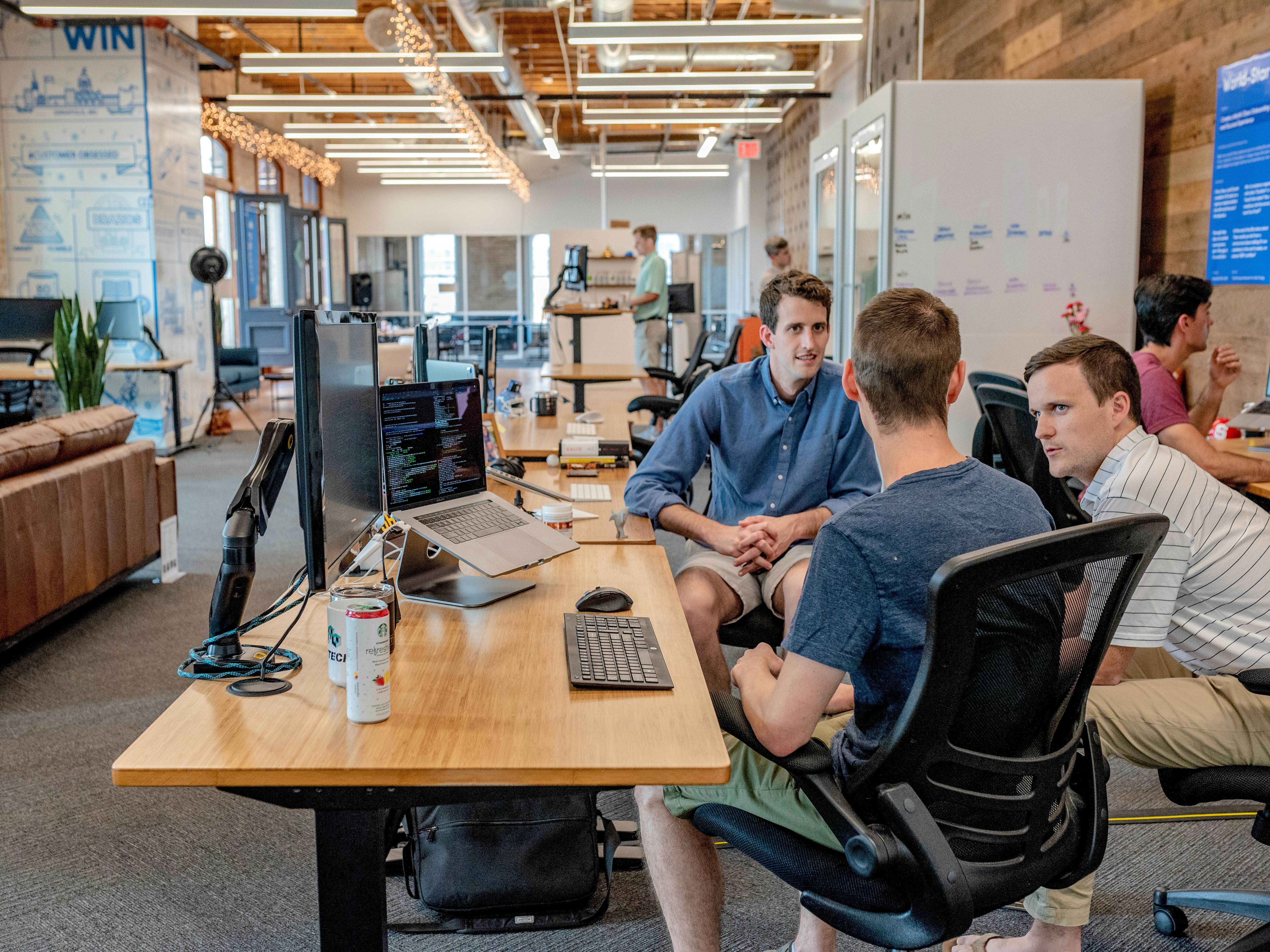 Team collaborating on data processor management